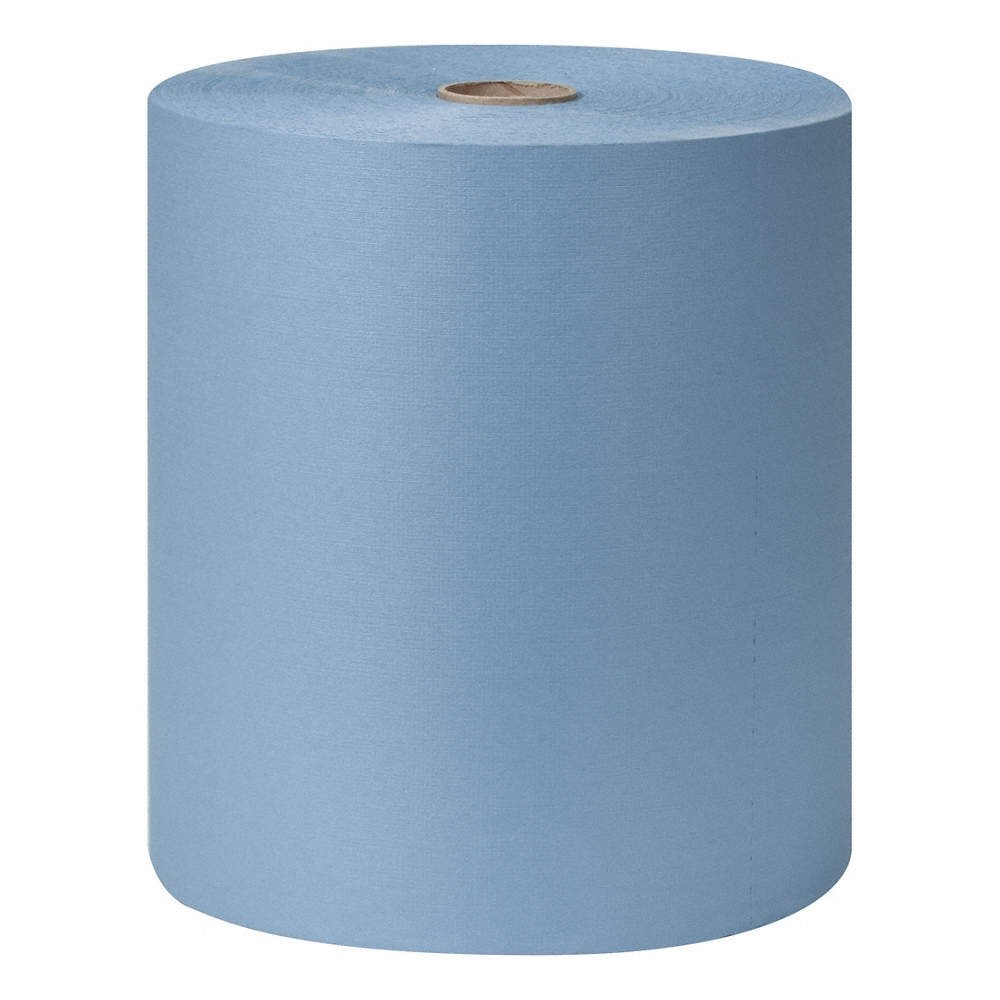 GRAINGER 32KL19 Dry Wipe Roll,11″ x 13″,Blue 32KL19