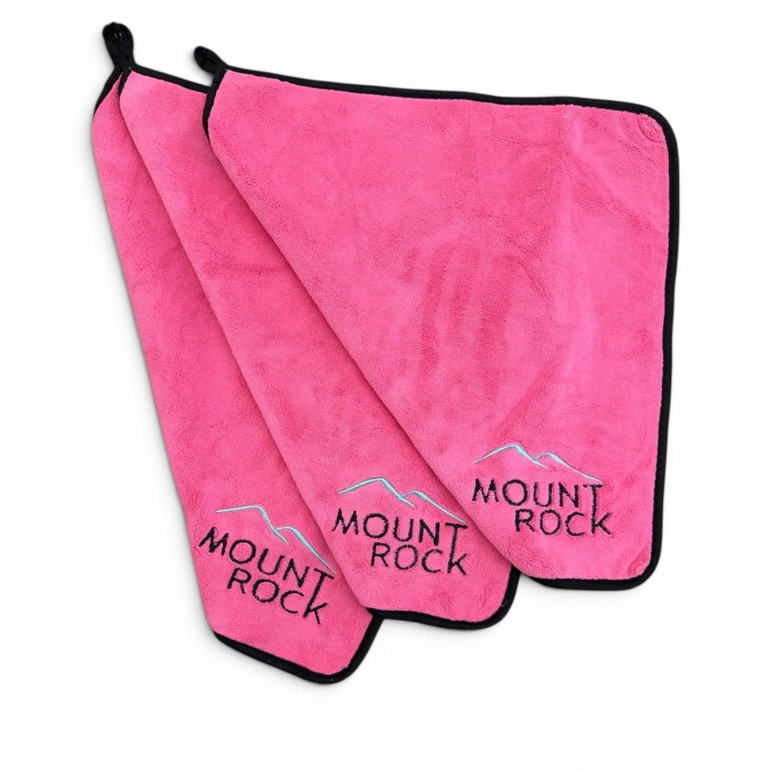 5PCS Car & Home Cleaning Microfiber Towel Set Pink Yellow Reusable
