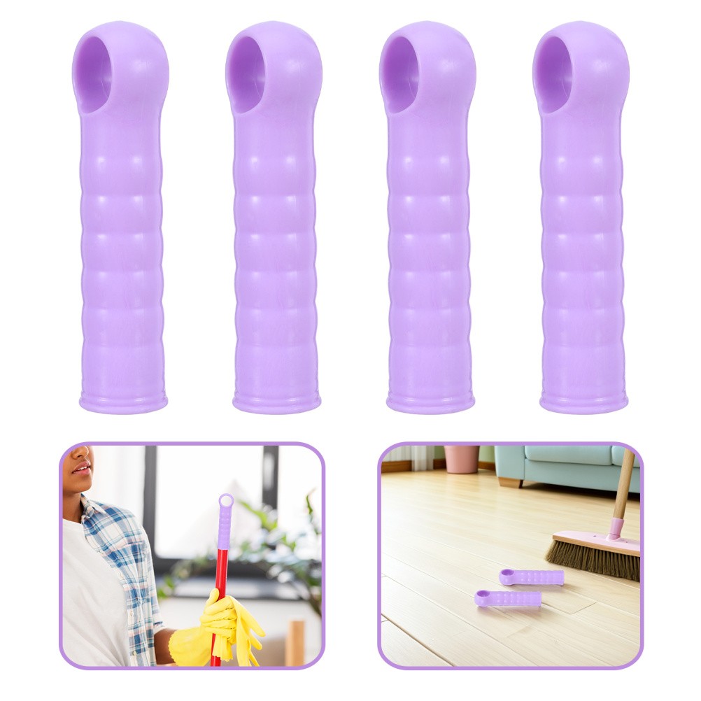 10 Pcs Mop Handle Cover Broomstick Sleeve Replacement Part Rod Grip
