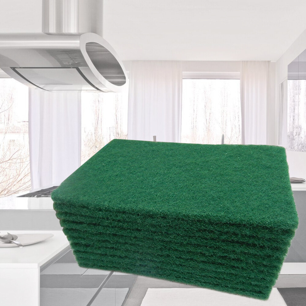 100pcs Bathroom Sponge Brush Dish Scrubber Kitchen Cleaning Dishcloth Soap