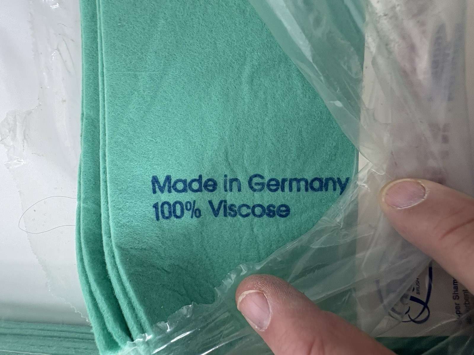 The Fuller Brush Company Super Shammy Cloths 5 Large and 3 Small Germany NIOB