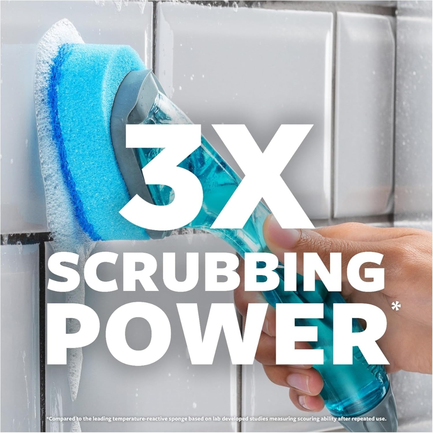 Non-Scratch Dishwand, Scrubber for Cleaning Kitchen, Bathroom, and