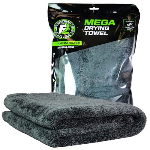Mega Car Drying Towel – Holds Up to 9 lbs, No Streaks, Scratches, or Pack of 1