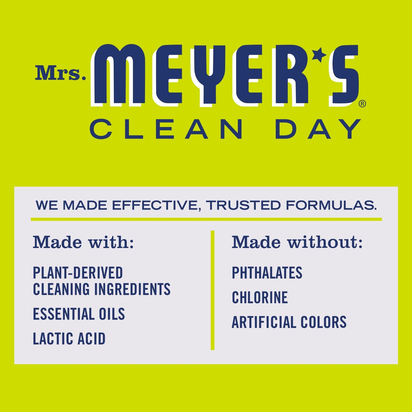 MRS. MEYER’S CLEAN DAY Liquid Toilet Bowl Cleaner, Stain Removing, Lemon Verb…