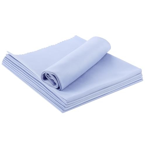 Record Cleaning Cloth, 6 Pack 12”x12” Anti-Static Microfiber Towel by Lint