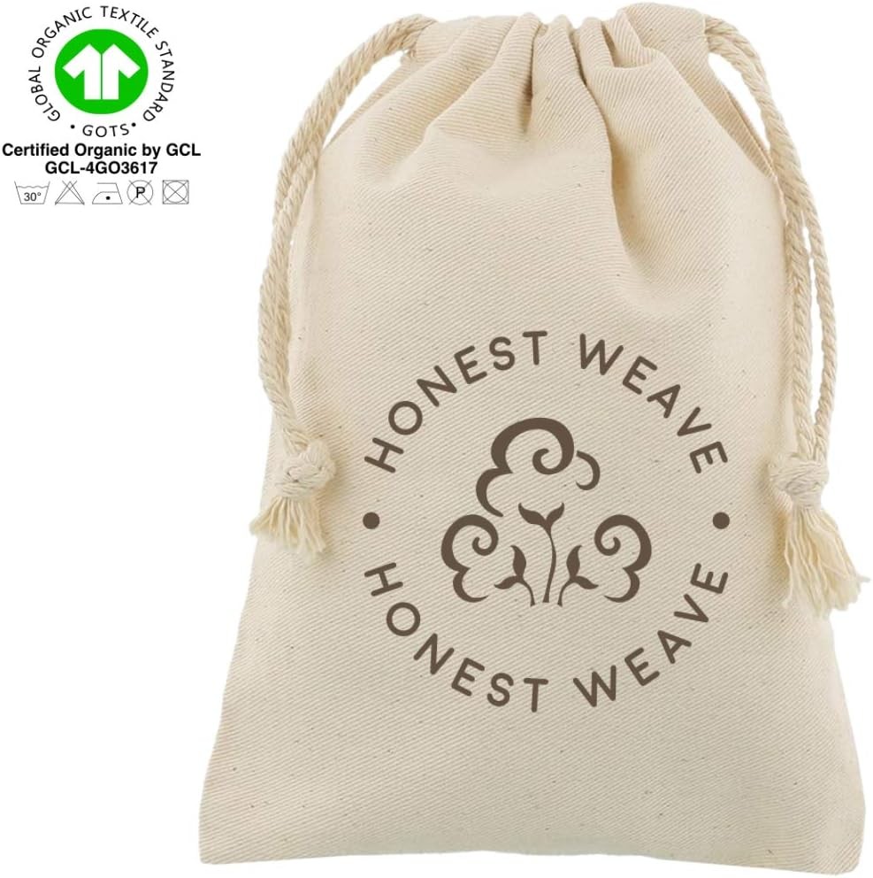 GOTS Certified Organic Cotton Kitchen Hand and Dish Towel Sets – Oversized 20×30