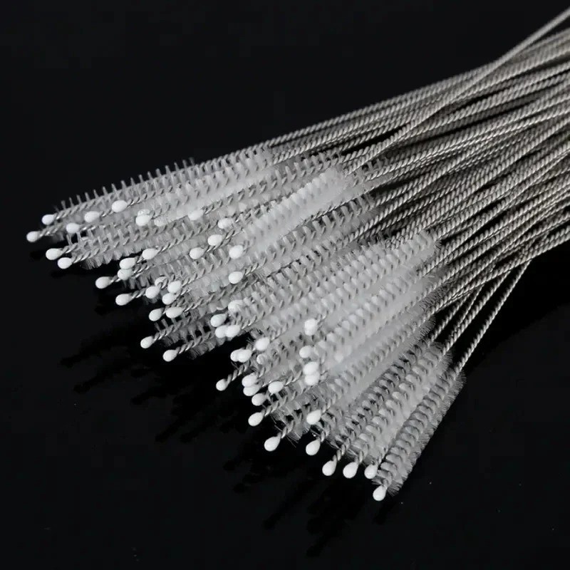 Nylon Straw Cleaner Cleaning Small Brush For Drinking Pipe Tube Baby Milk Bottle