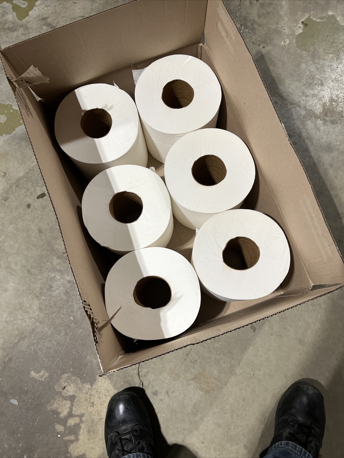 Papernet Heavenly Soft Paper Towel, 2-Ply, White, 6 Rolls 660 Sheets (SOD410080)
