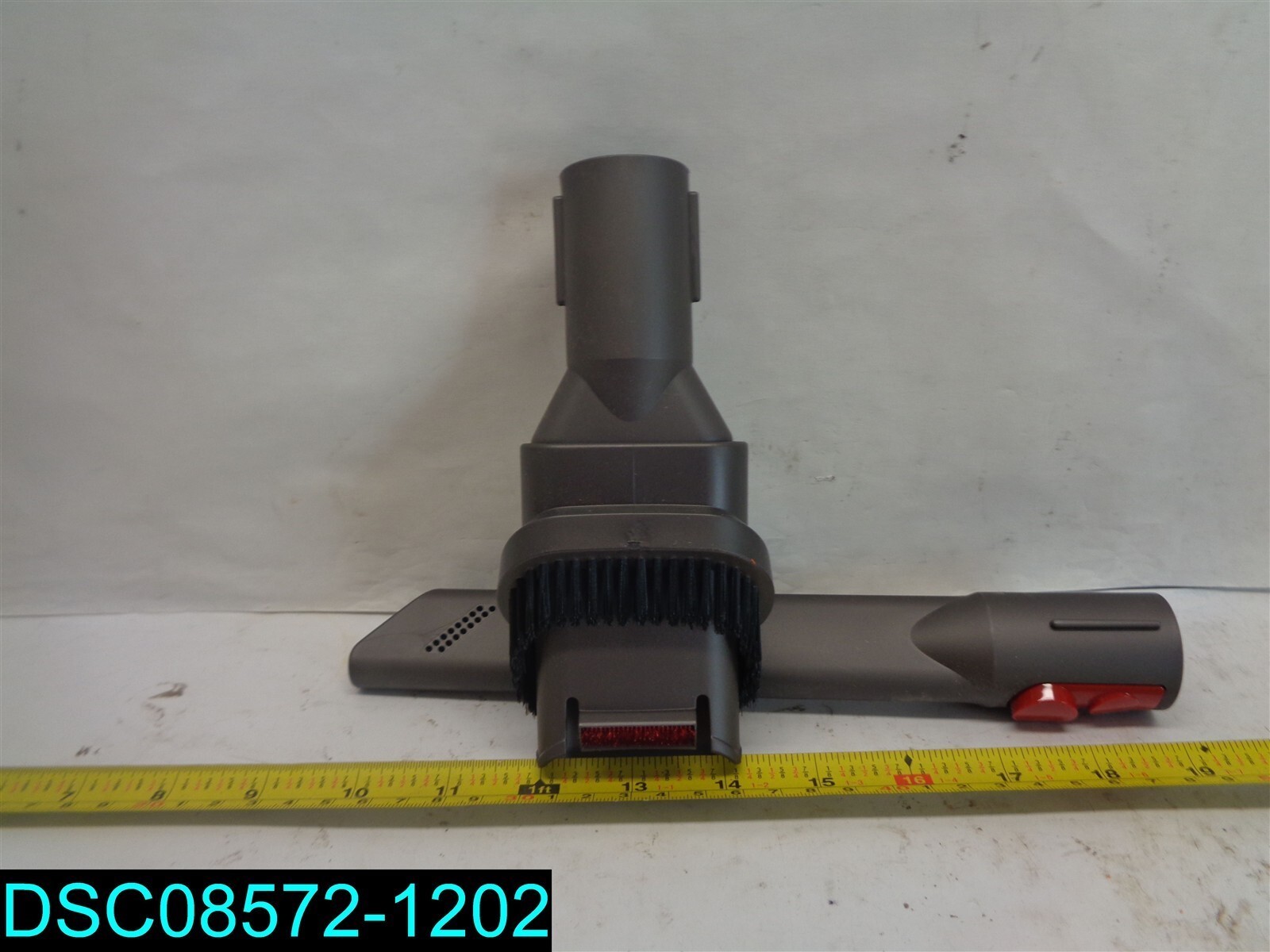 Crevice Tool Vacuum Hose Attachment’s Gray and Red