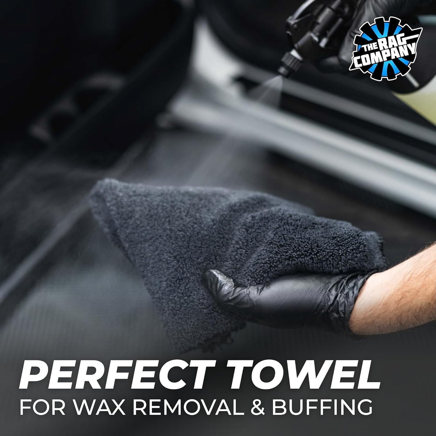 Professional 10-Pack Edgeless Microfiber Towels for Ultimate Car Care – 16×16