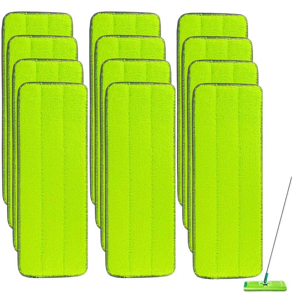 Replacement Microfiber Mop Pads for Libman Rinse ‘n Wring and 12 Pack