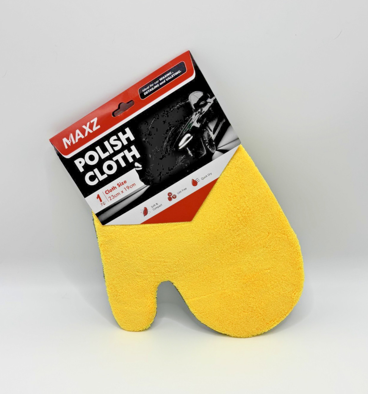 Car Care Microfiber Polish Cloth Mitt Quick Dry Detailing Glove