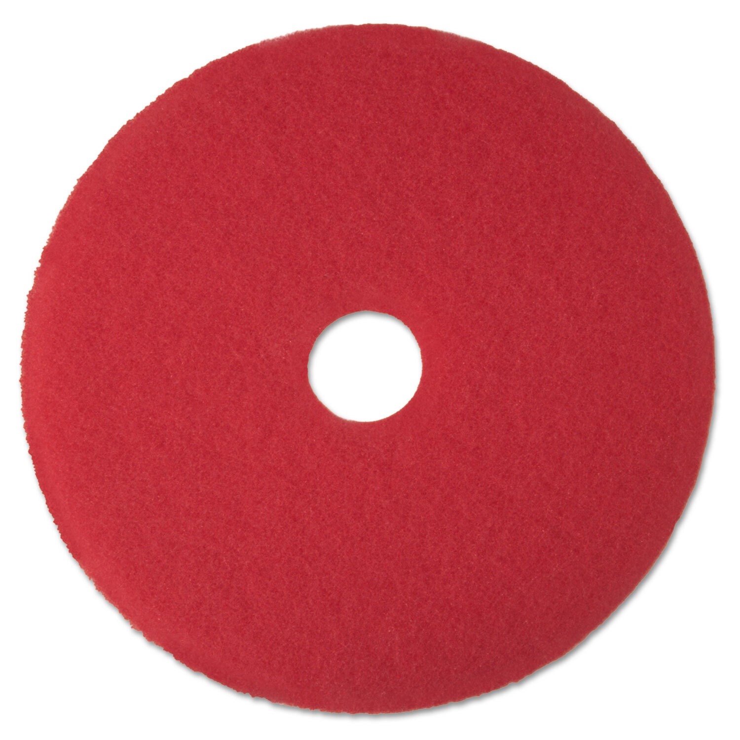 5-Pack Case 3M 5100 Low-Speed Buffer Floor Cleaning Pads 17″ Diameter Red 08392