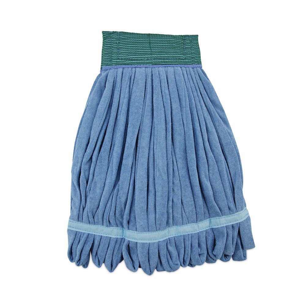 Boardwalk MWTMB Microfiber Looped-End Wet Mop Head – Medium, Blue New