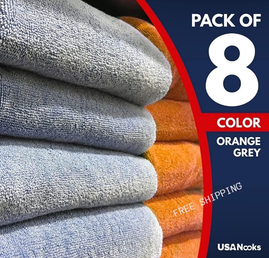 Microfiber Cleaning Cloth Micro fiber Towel Ultra Absorbent Rag Streak Lint Free