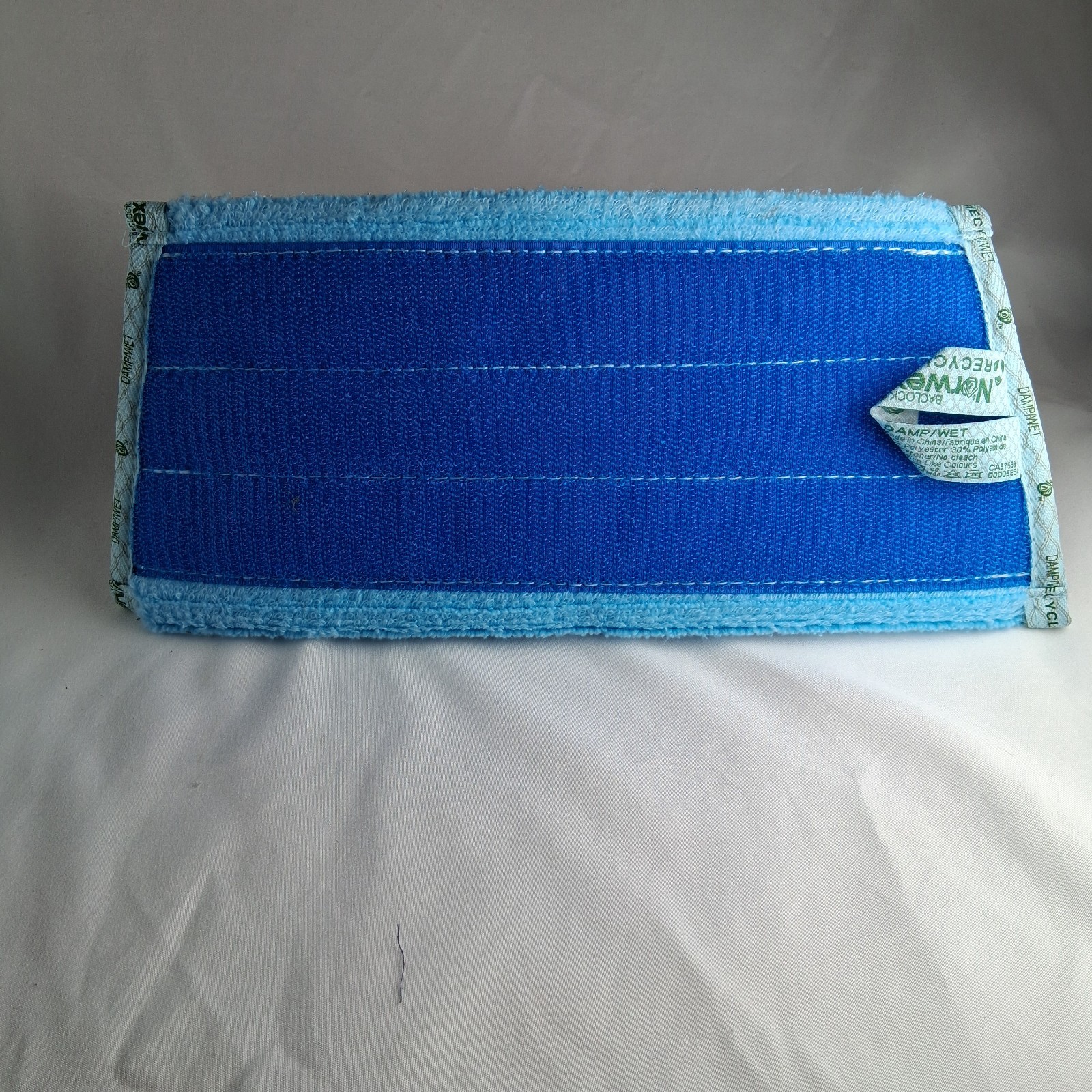 NEW Norwex Wet Mop Pad Small | Blue | Recycled Material | BacLock Technology