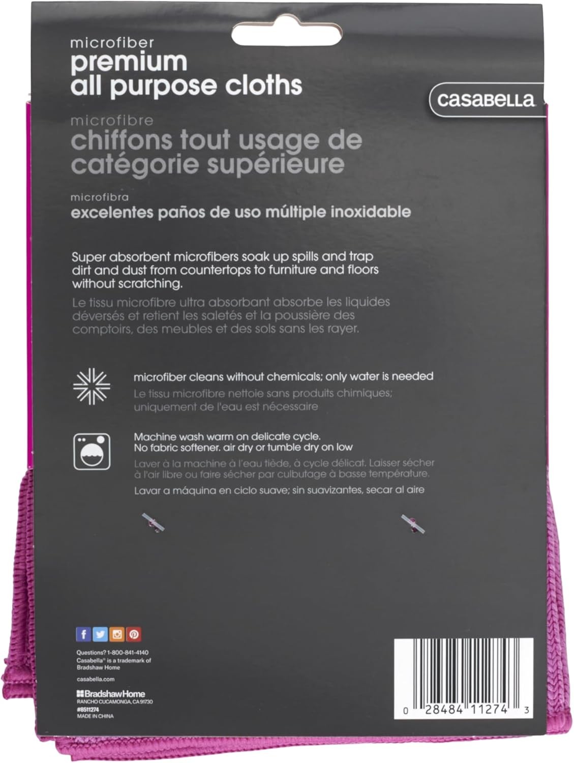 Microfiber 12″ x 14 Cleaning Cloth MACHINE WASHABLE