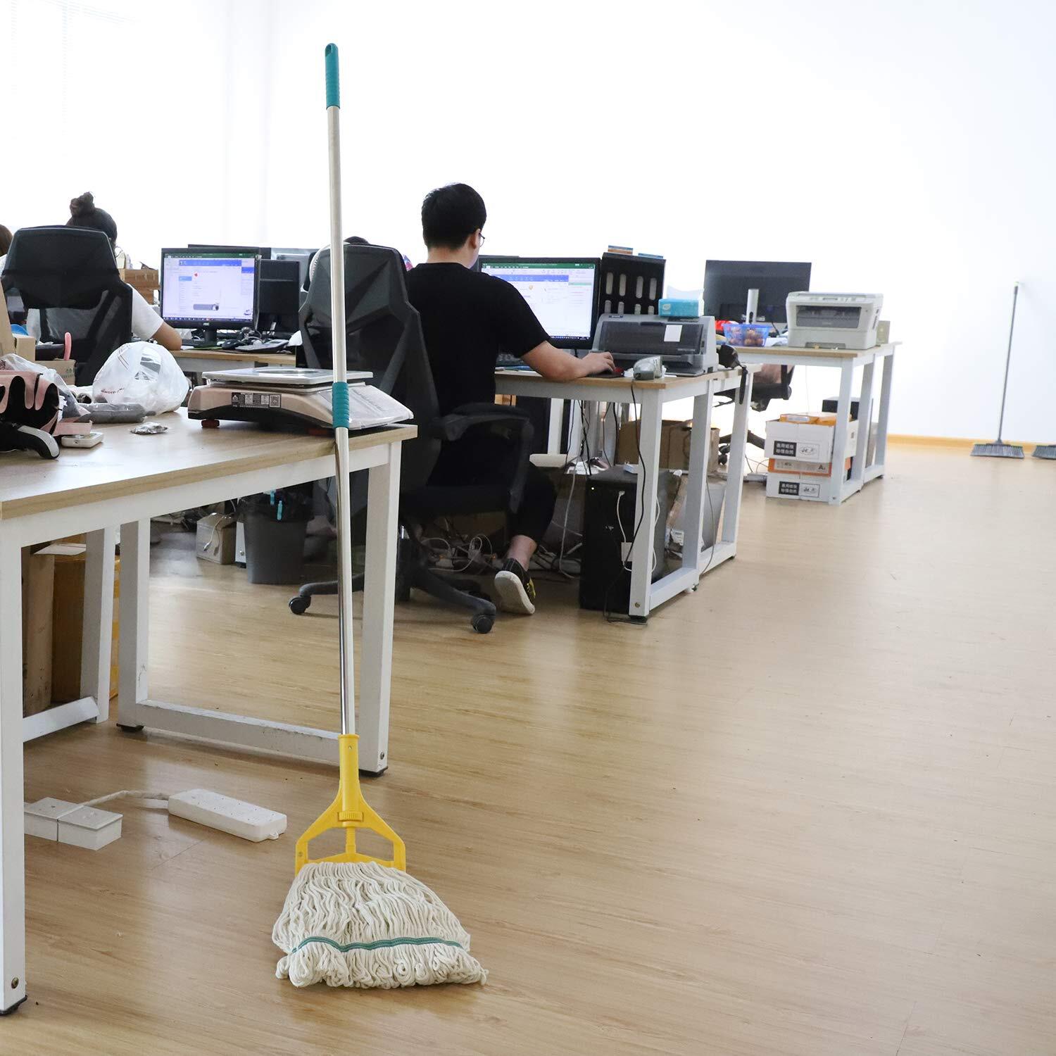 OFO Loop-End String Wet Mop, Heavy Duty Commercial Industrial Dust Mop , 67inch