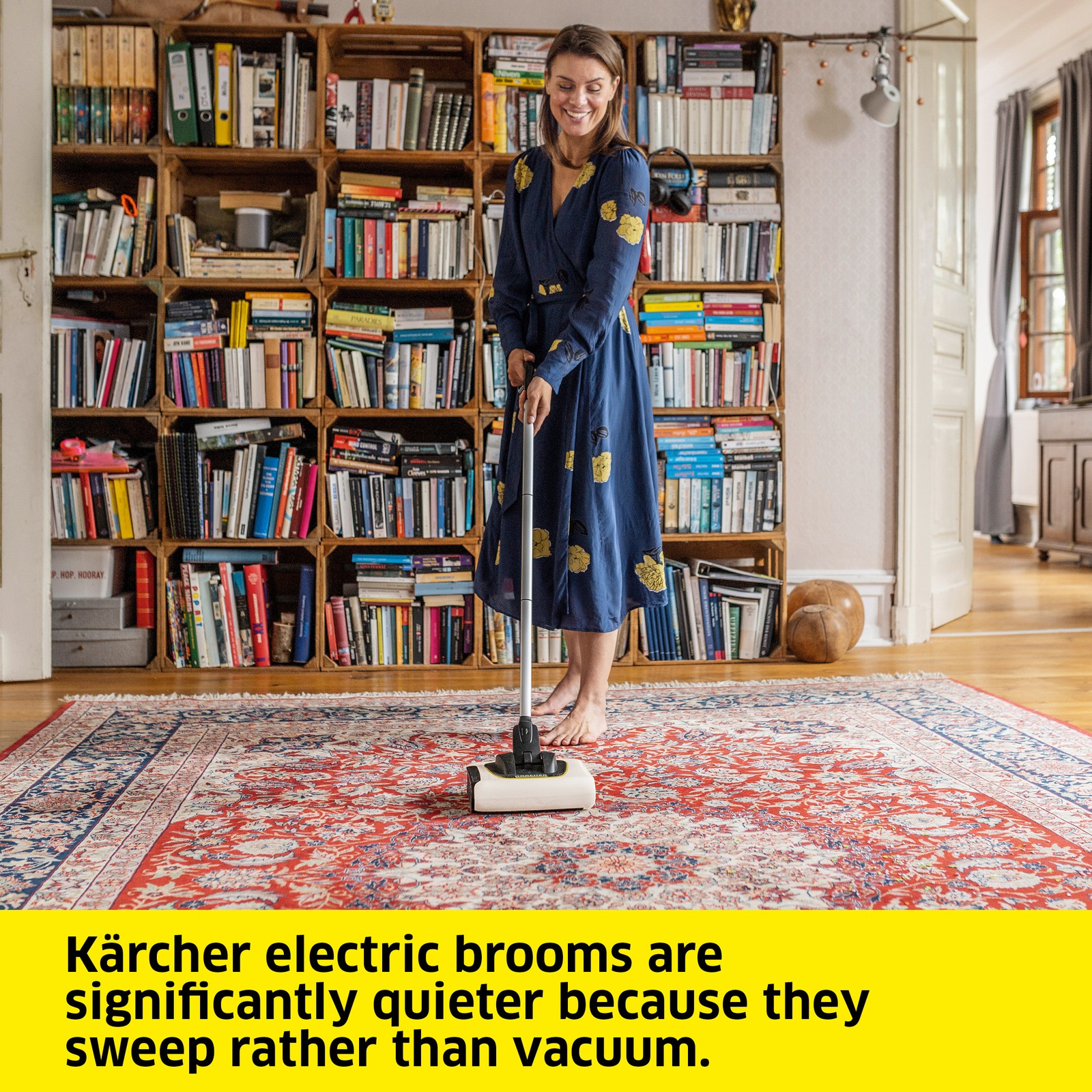 Kärcher KB 5 Cordless Multi-Surface Electric Floor Sweeper Broom – NEW