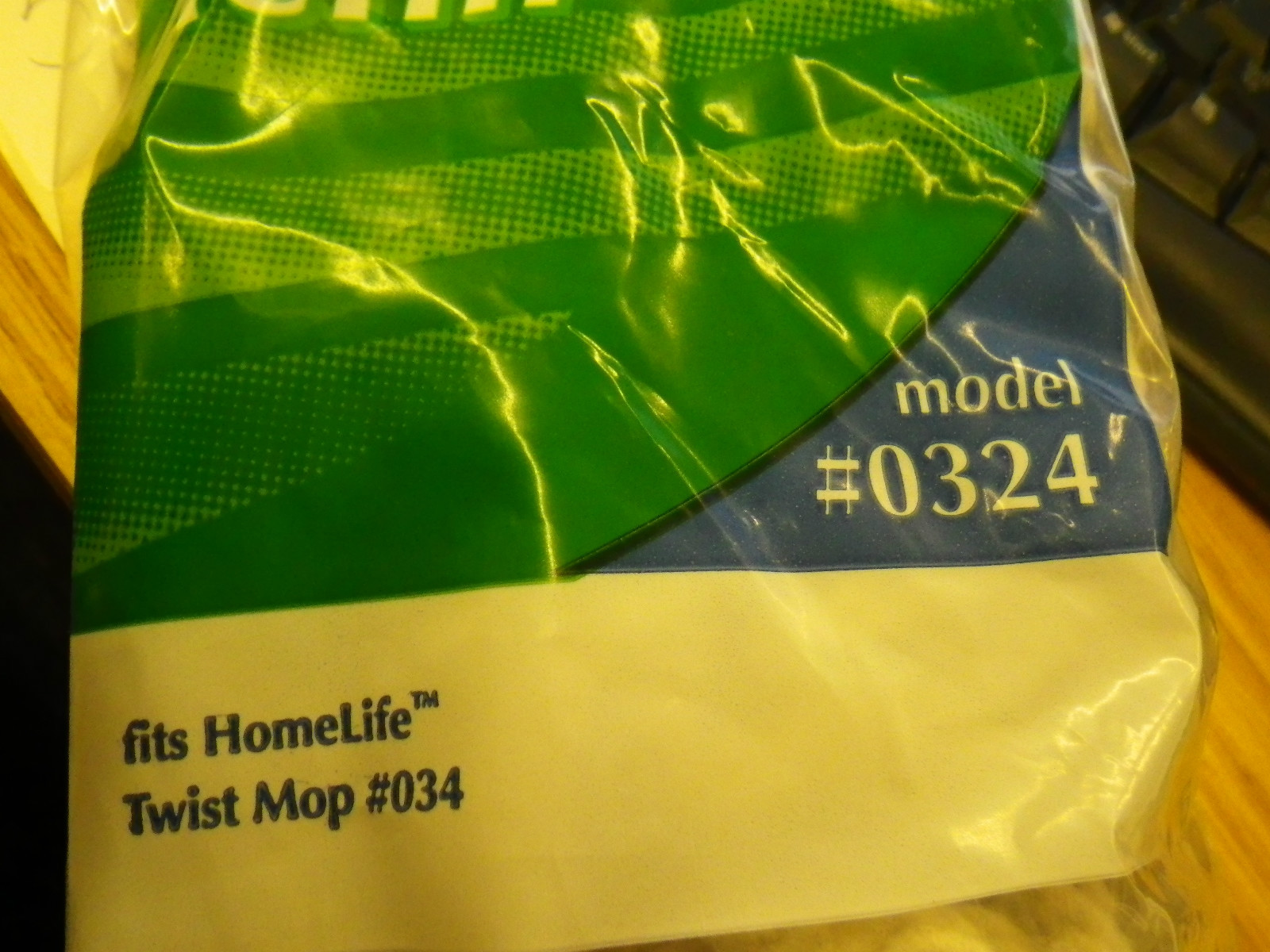 3 pack HOMELIFE TWIST MOP REFILL #0324 “COTTON BLEND” **NEW**