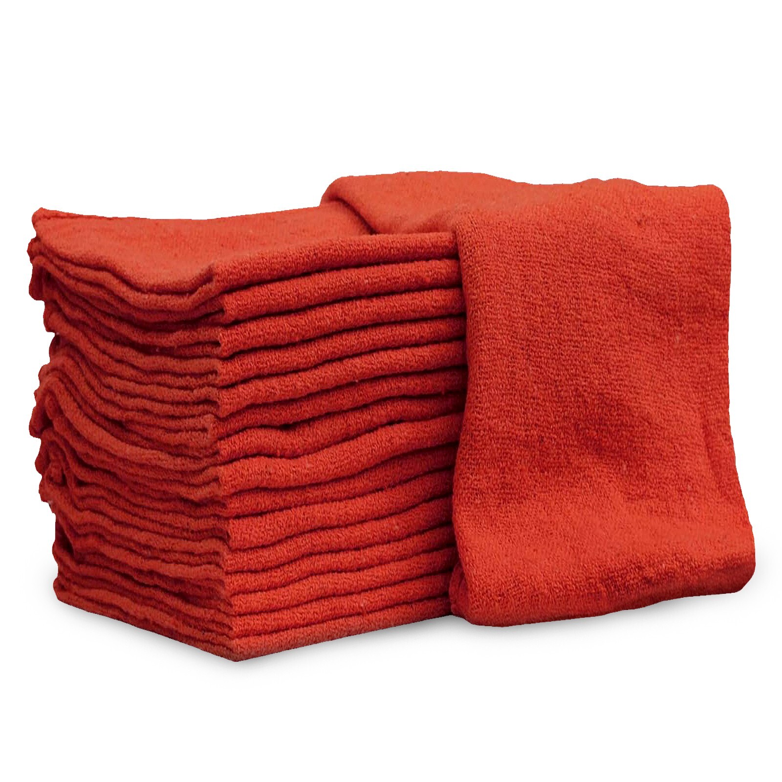 1000 New Industrial A Grade Shop Rags -Cleaning Towels White -Multipurpose Cloth