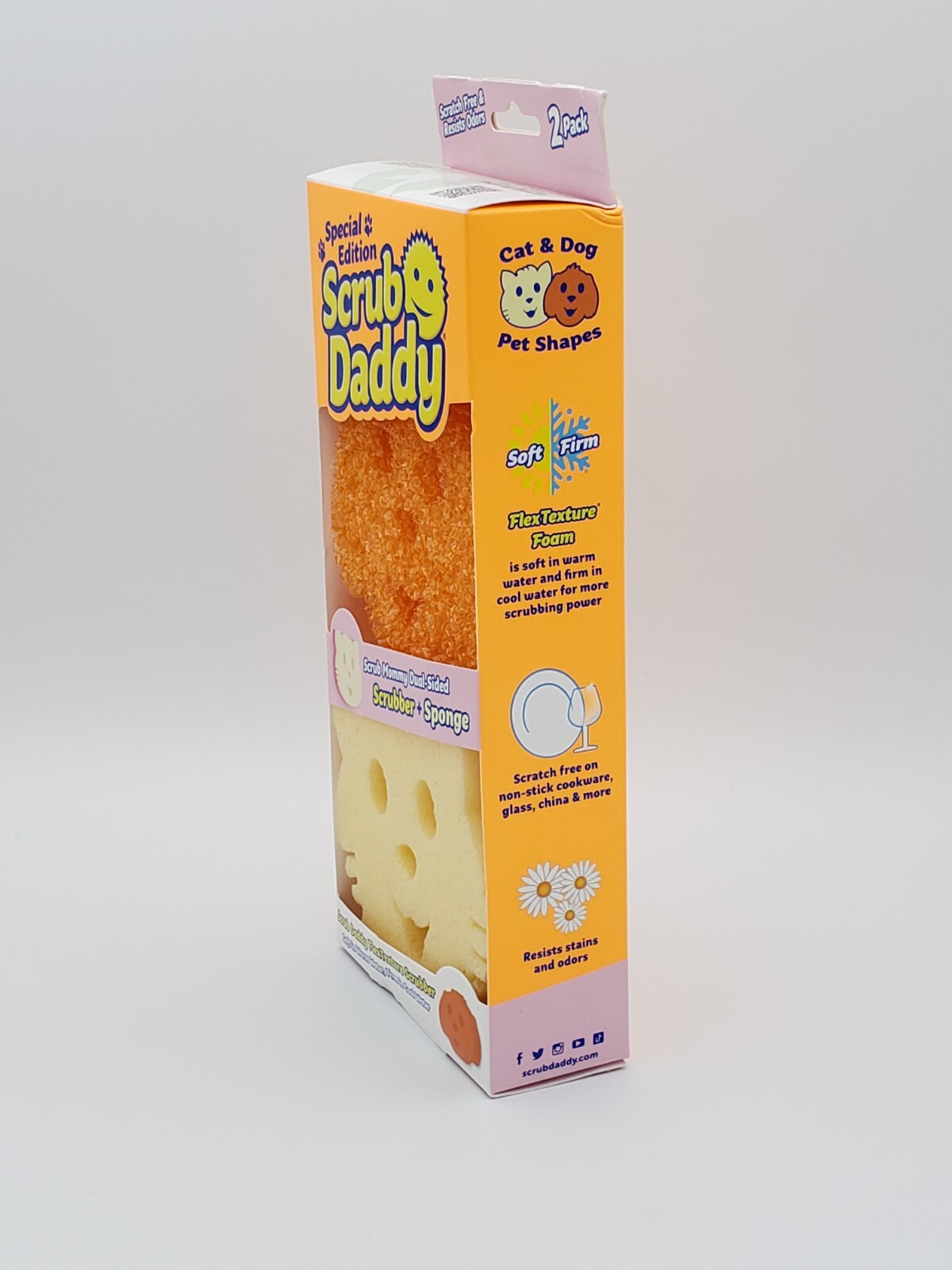 Scrub Daddy Special Edition Dog And Cat 2-Pack Scrub Mommy – Set Of 2
