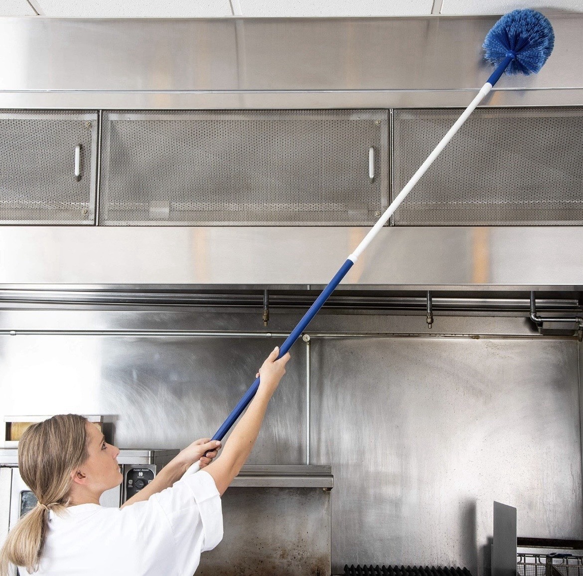 SPARTA Flo-Pac Rounded Duster Cleaning Duster (Pack of 12) 9x7x7 Inches Blue