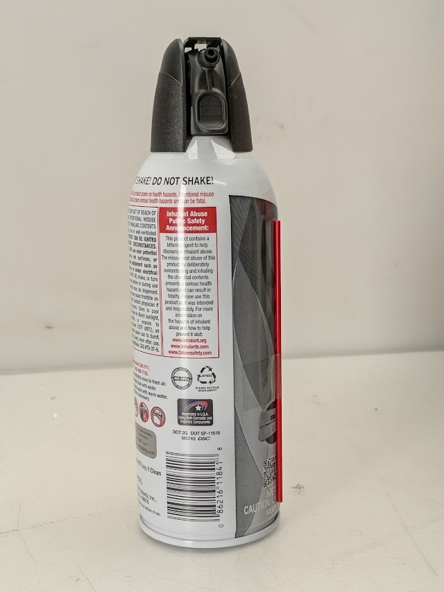 Falcon Dust-Off 10oz Duster Dust & Lint Remover and 80 CT Wipes Air Duster Combo