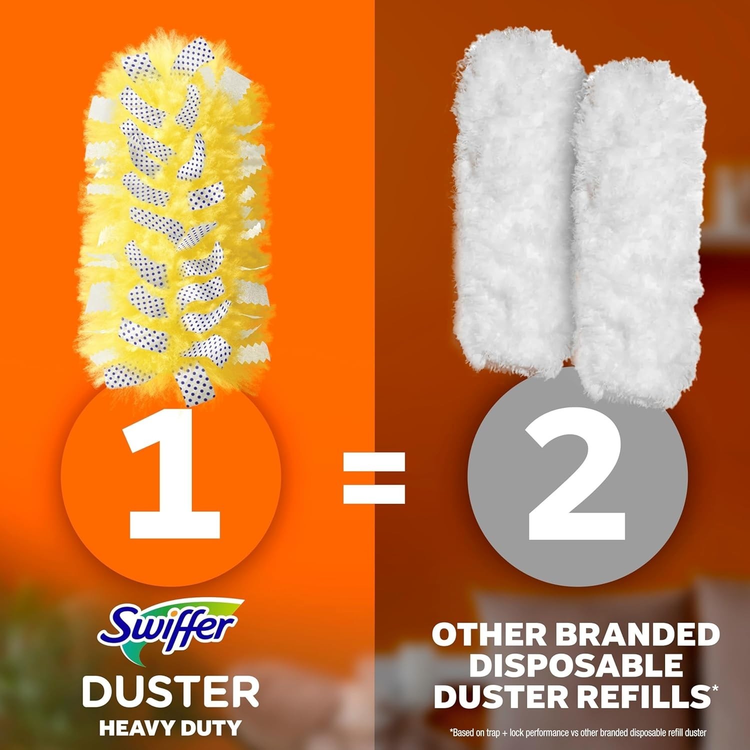 Extendable Duster Kit 3 ft Handle Heavy Duty 3 Refills Ceiling Fans Vents Dustin