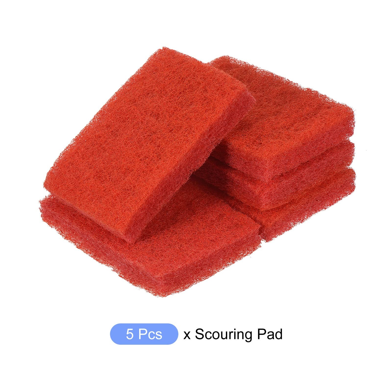 Scouring Pad (15 x 10cm/6″x 4″) 5pcs, Kitchen Dishwashing Sponge, Non-Scratch…