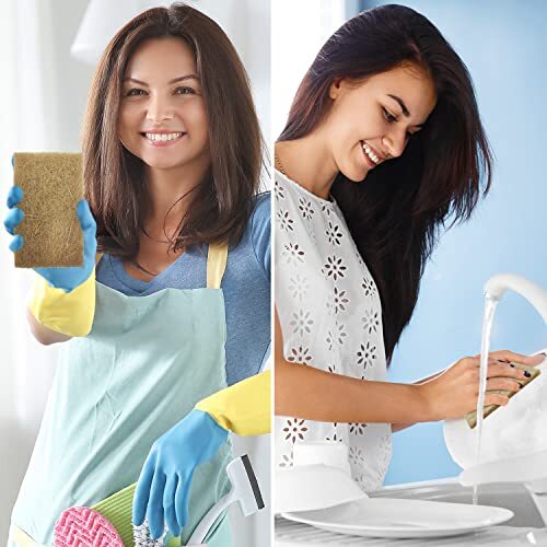 Biodegradable Scrubbing Pads for Dishes – Coconut Fiber Scrub Pads for Dishes…