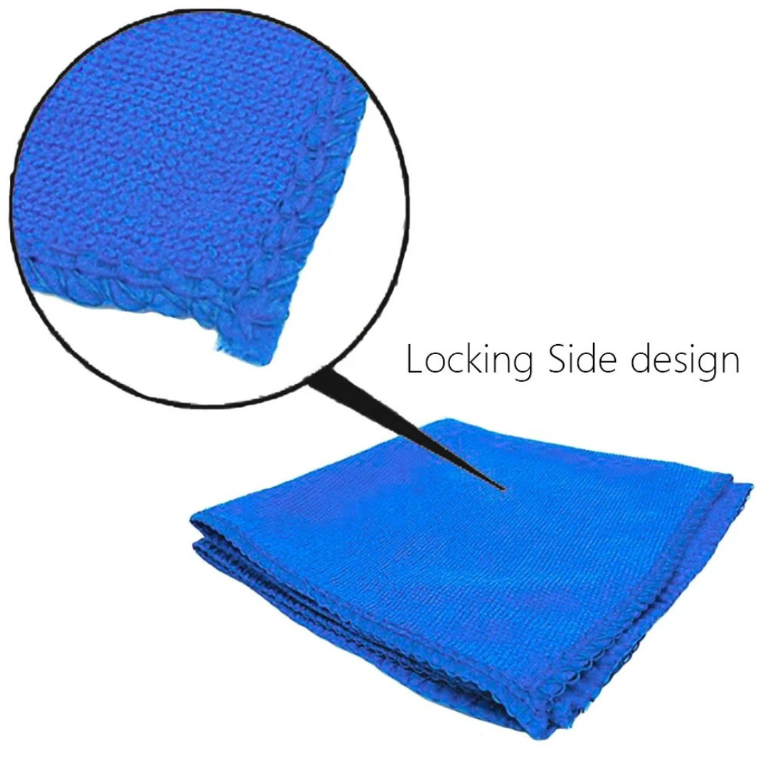 Microfiber Cleaning Cloth Set of 50 Towel Rag Car Polishing Detailing No-Scratch