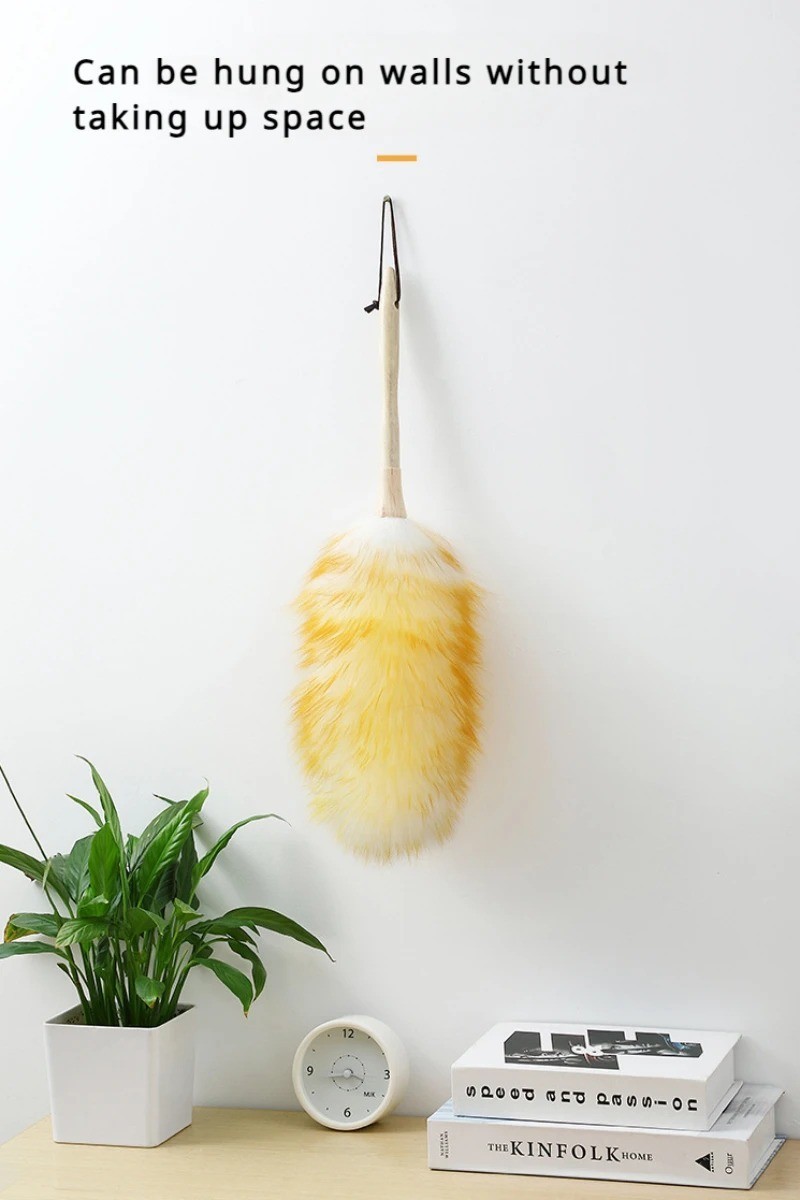 Car Cleaning Wool Duster Scalable Brush Washable Household Dust Remover