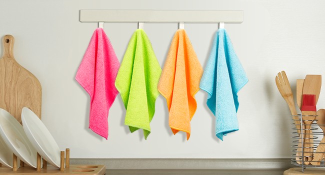 Microfiber Cleaning Cloth, 12 Pack Cleaning Rags, 12″ x 12″ Microfiber Towel,