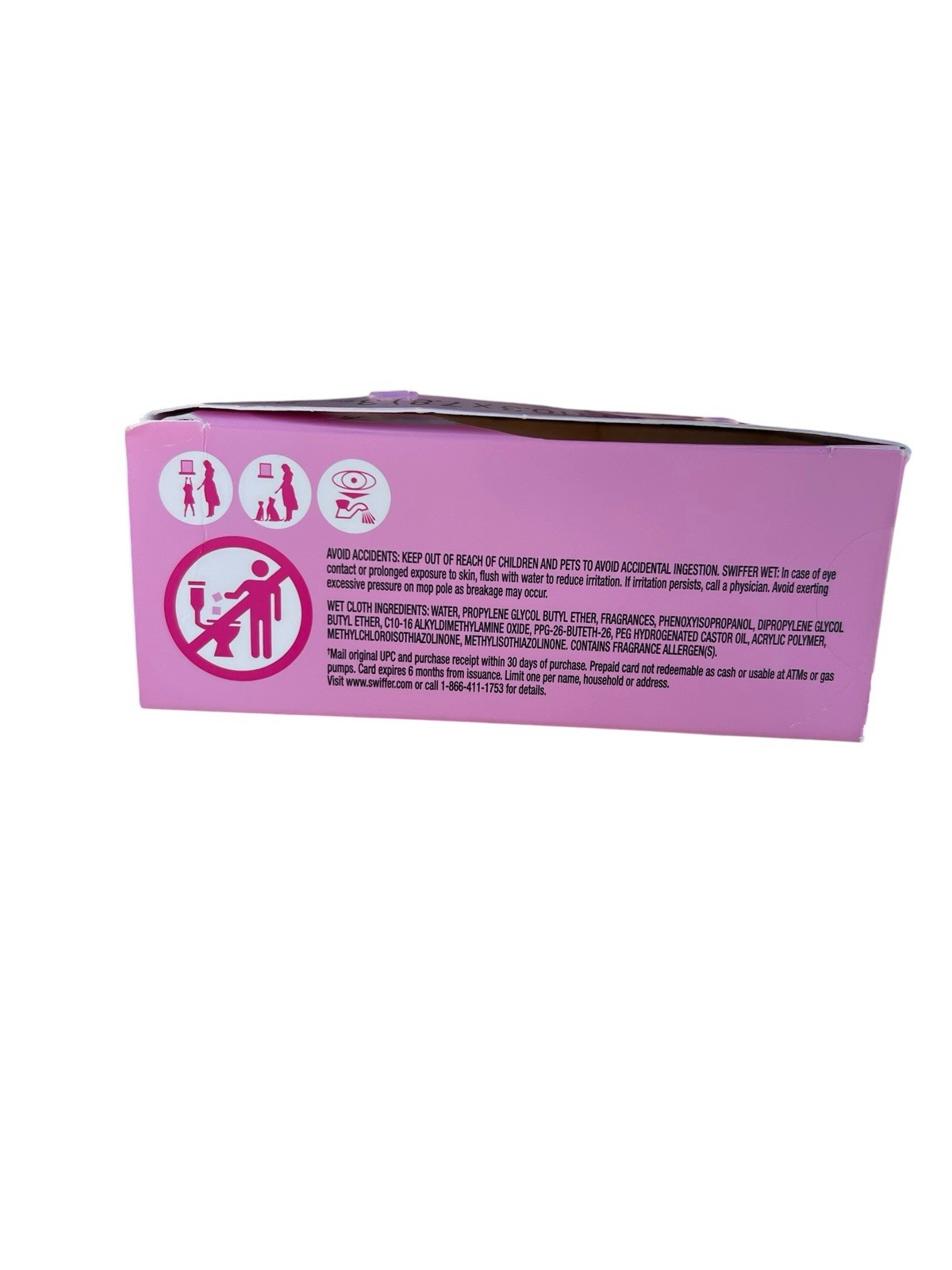 Swifter Wicked PINK Sweep & Mop Deluxe 2-in1 Kit Limited Edition HTF