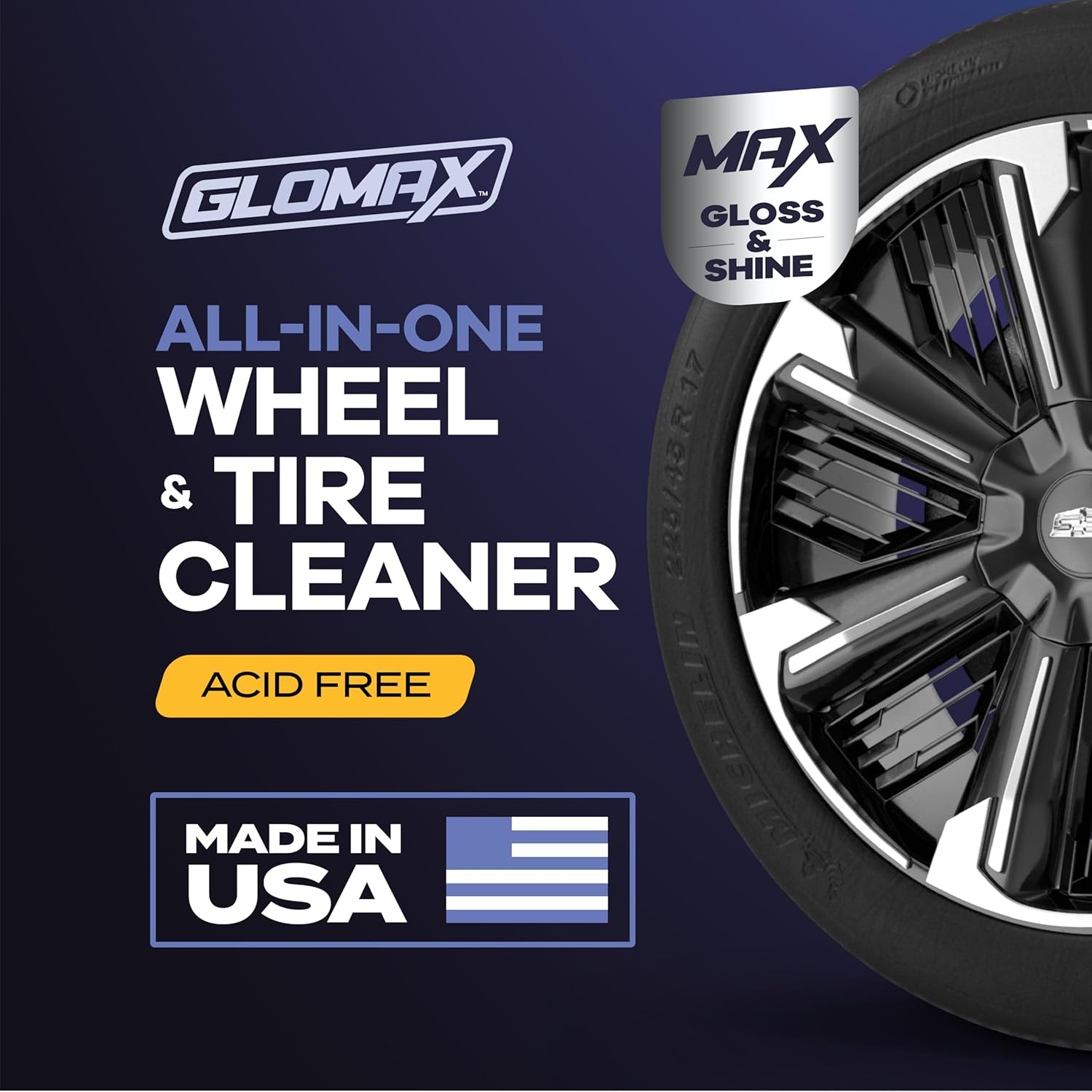 Wheel Cleaner (1 Gallon) – Non Acid Rim – All 128 Fl Oz (Pack of 1)