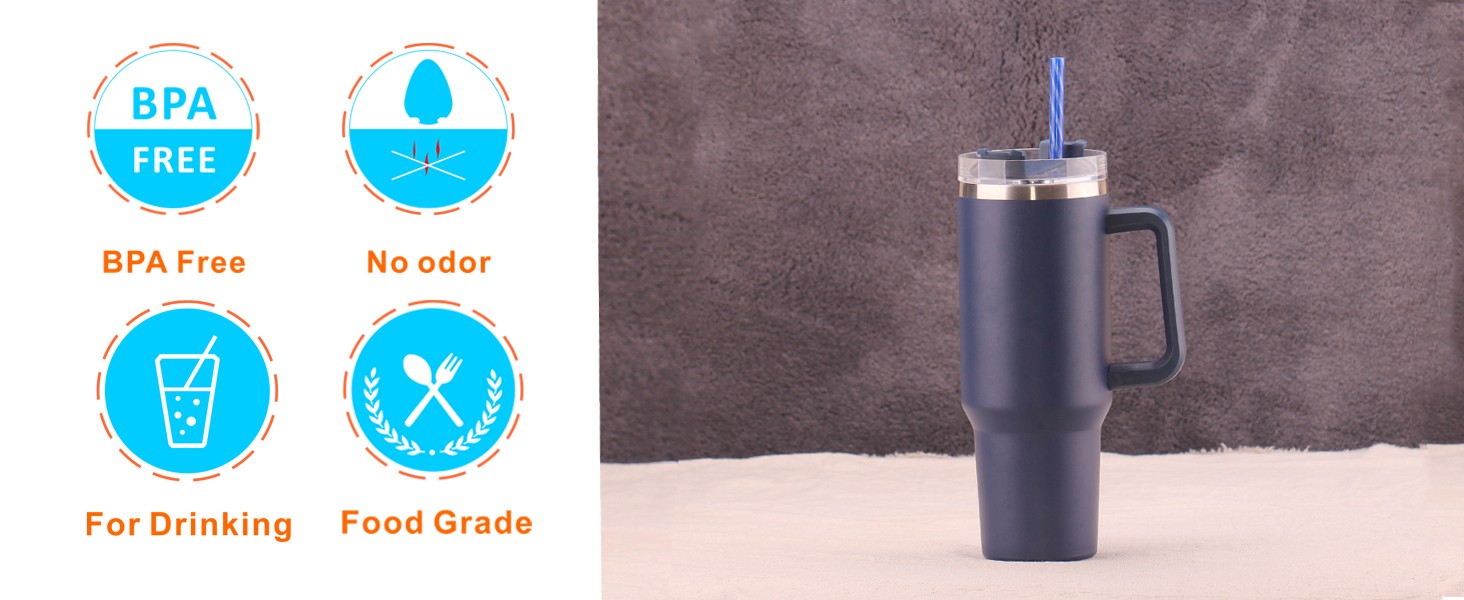 15 Inch 10 Color Replacement Reusable Drinking Straw for Stanley 128 oz 100 oz
