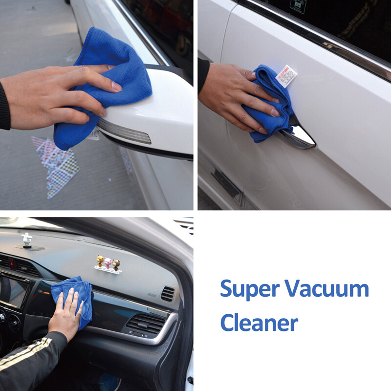 LOT 5~100pcs Car Wash Towel Microfiber Plush Cleaning Drying Car Care Soft Cloth