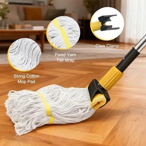 Professional Commercial Mop Industrial Heavy Duty Mop with Long Handle ,Wet