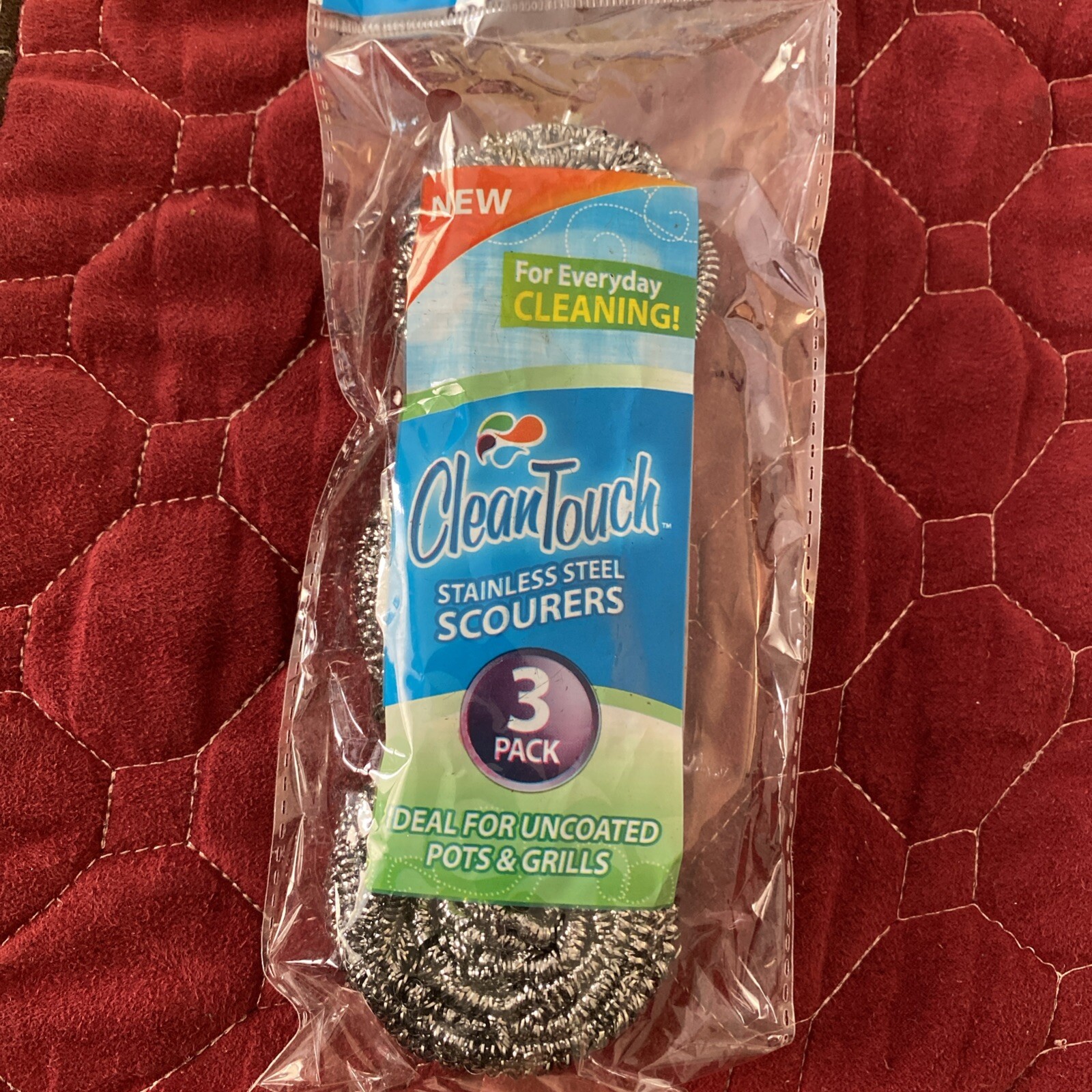 Cleantouch Stainless Steel Scourers