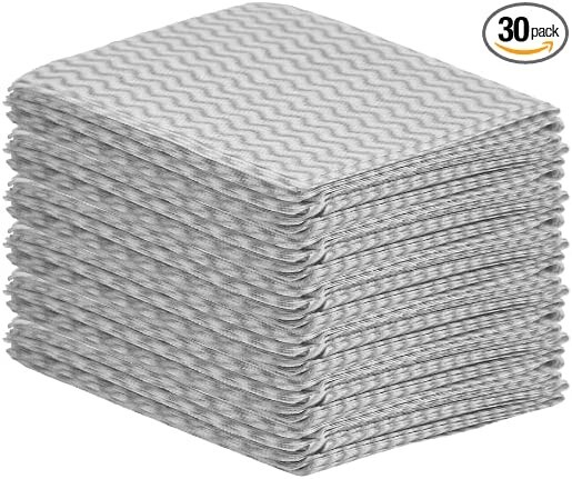 Superio Handy Wipes Multi Purpose Reusable Wash Cloths(30, 12″x20″)