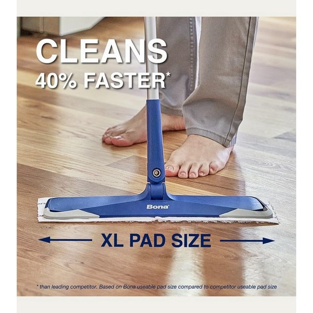 3 BOXES Bona 16.6 in. Heavy-Duty Disposable Dry Sweeping Refill Pads Unscented,