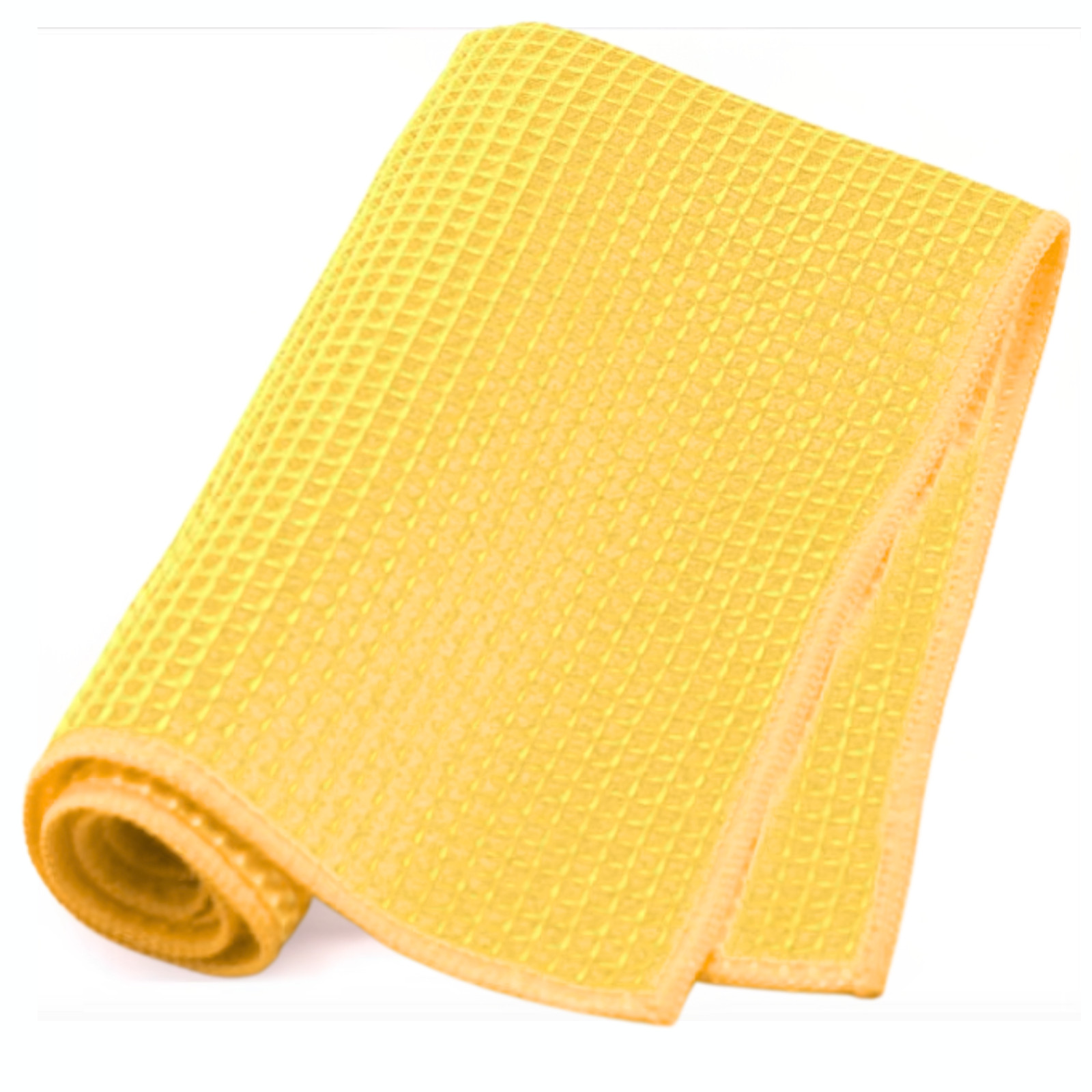 10 Pack of Microfiber Waffle Cleaning Cloths – 16 x 16 Lint Free Cloth Colors