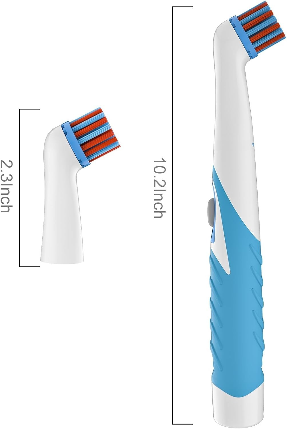Electric Cleaning Brush with 4 in 1 Multiple Brush Heads, Indoor Household