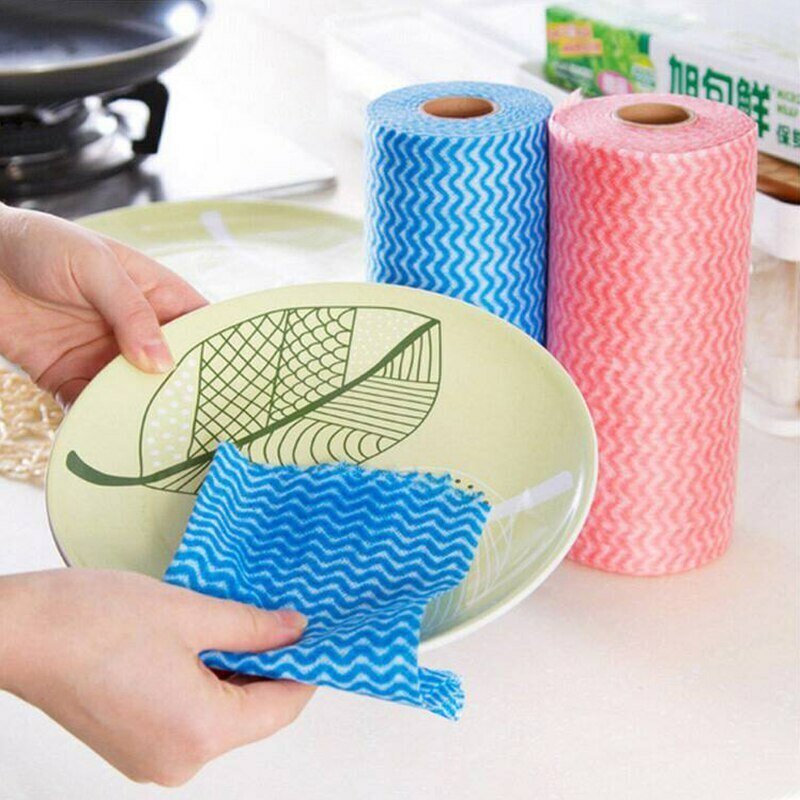 Adore Pro Multi-Purpose Cleaning Towel 2 Rolls Reusable Washable Disposable Wipe