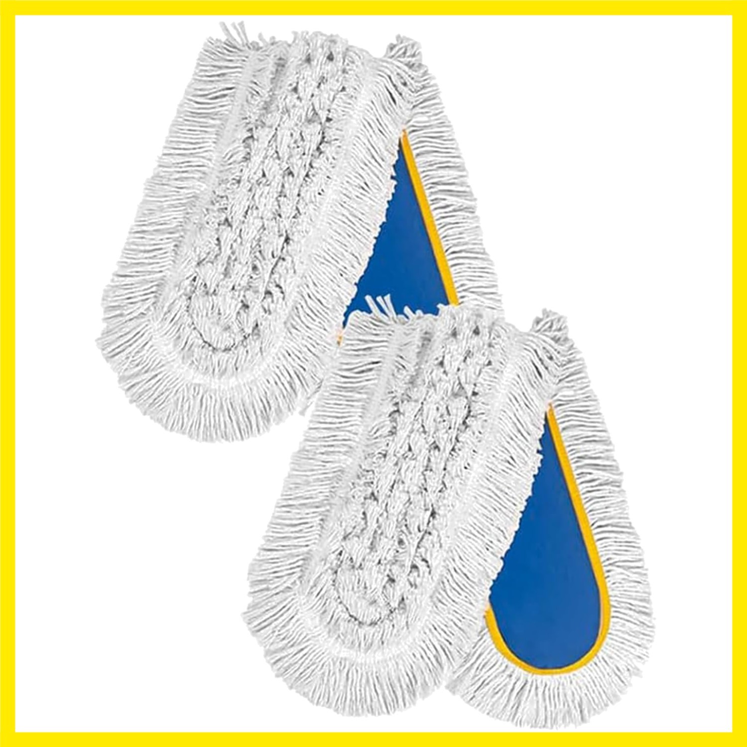 LDREAM 24″ Commercial Dust Mop Replacement Pads, Industrial Cotton Mop Head C…