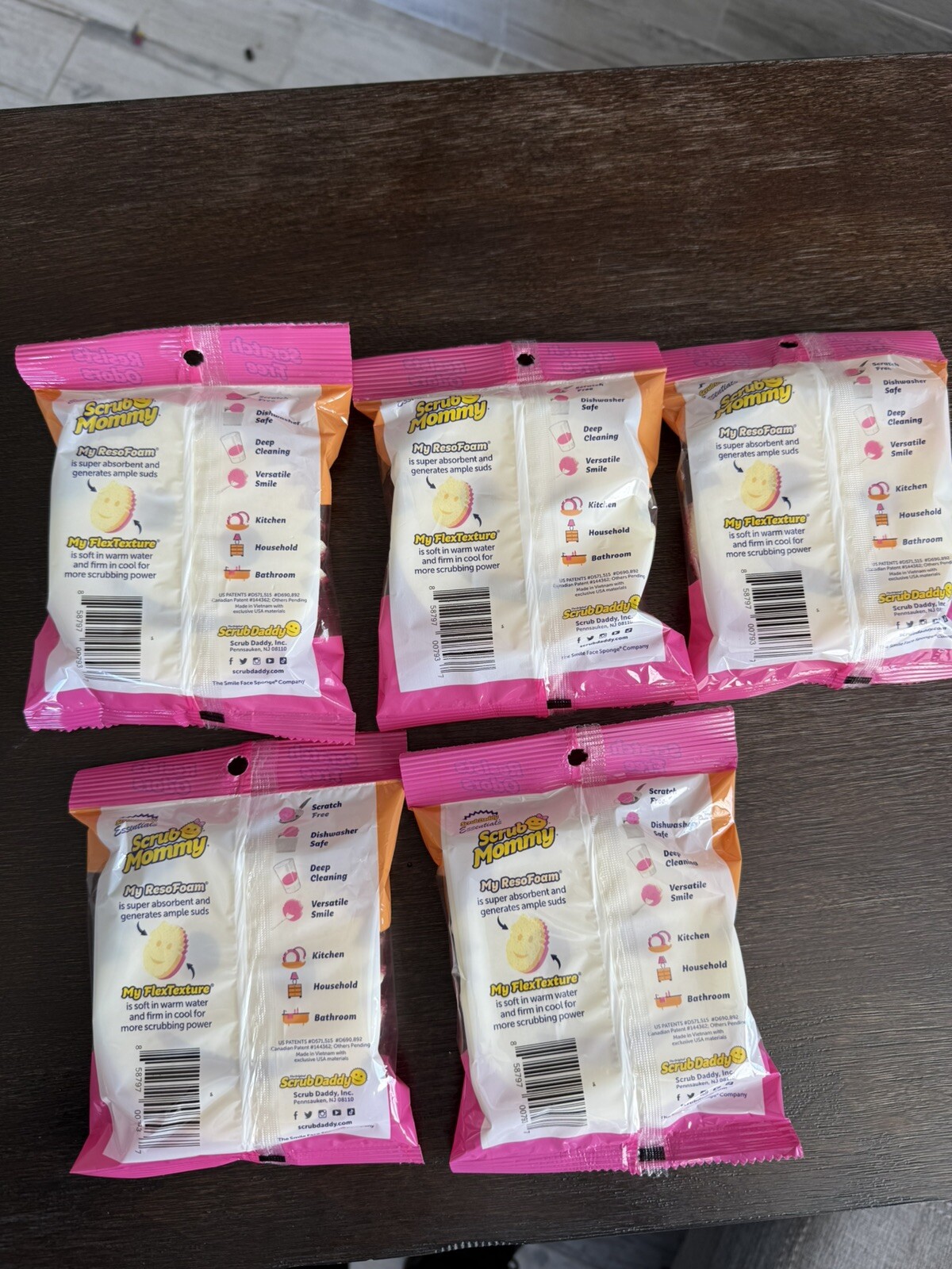 Lot of 50 Count Scrub Mommy Dual-sided Scrubber Scrubbing Sponge by Scrub Daddy