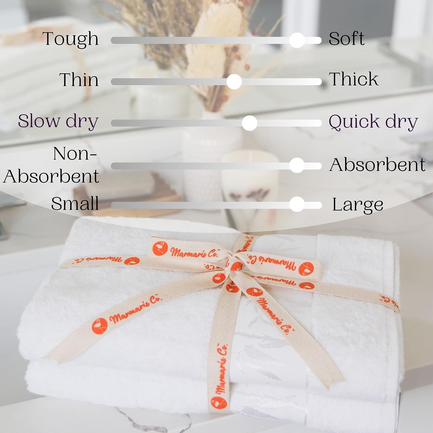 Set of 2 Luxury Super Soft Bath Towels – Premium Viscose Derived from Bamboo &