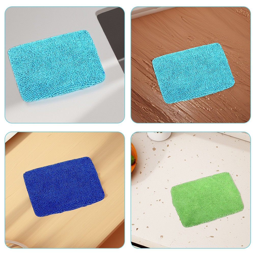 6Pcs Durable Microfiber Towels for Automotive Window and Rearview Mirror Care