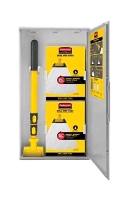 Rubbermaid Spill Mop Kit with Storage Cabinet 2031093